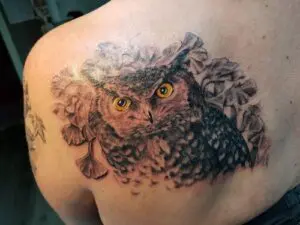 Eulen-Tattoos: Bedeutung, Ideen und Designs
